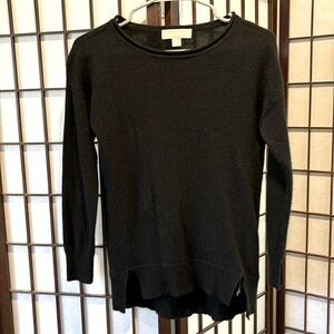 Black cashmere sweater xs